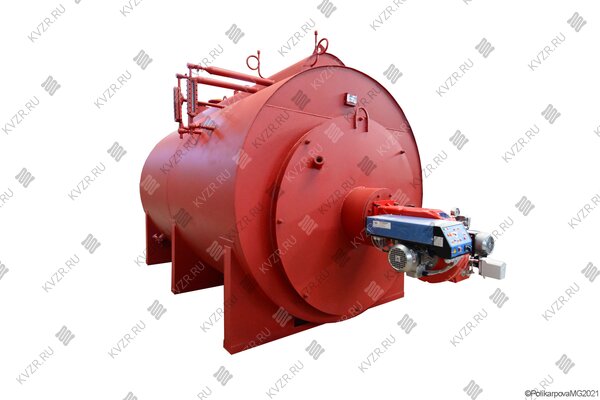 Паровой газовый котел 1200 кг 130 °С