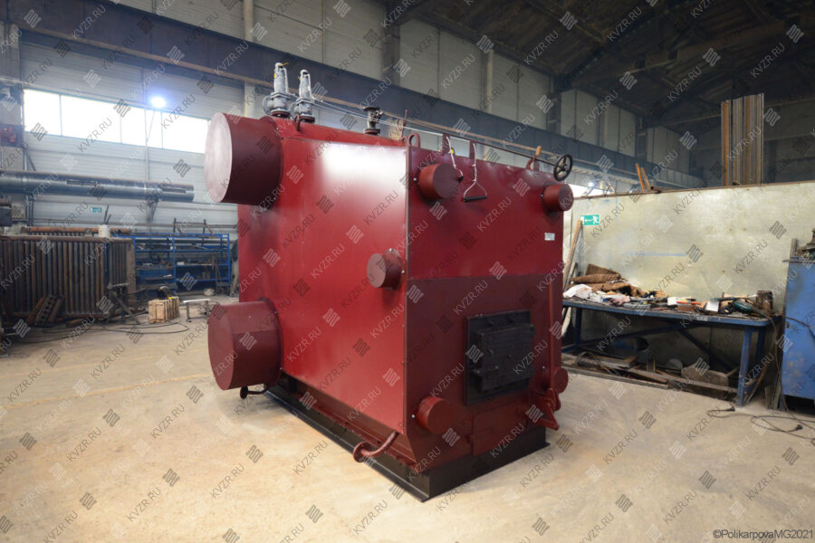 Паровой котел твердотопливный