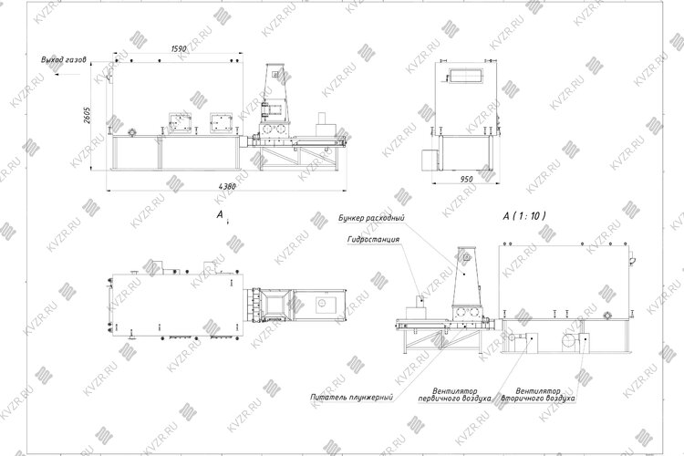 Котел 200 кВт на щепе